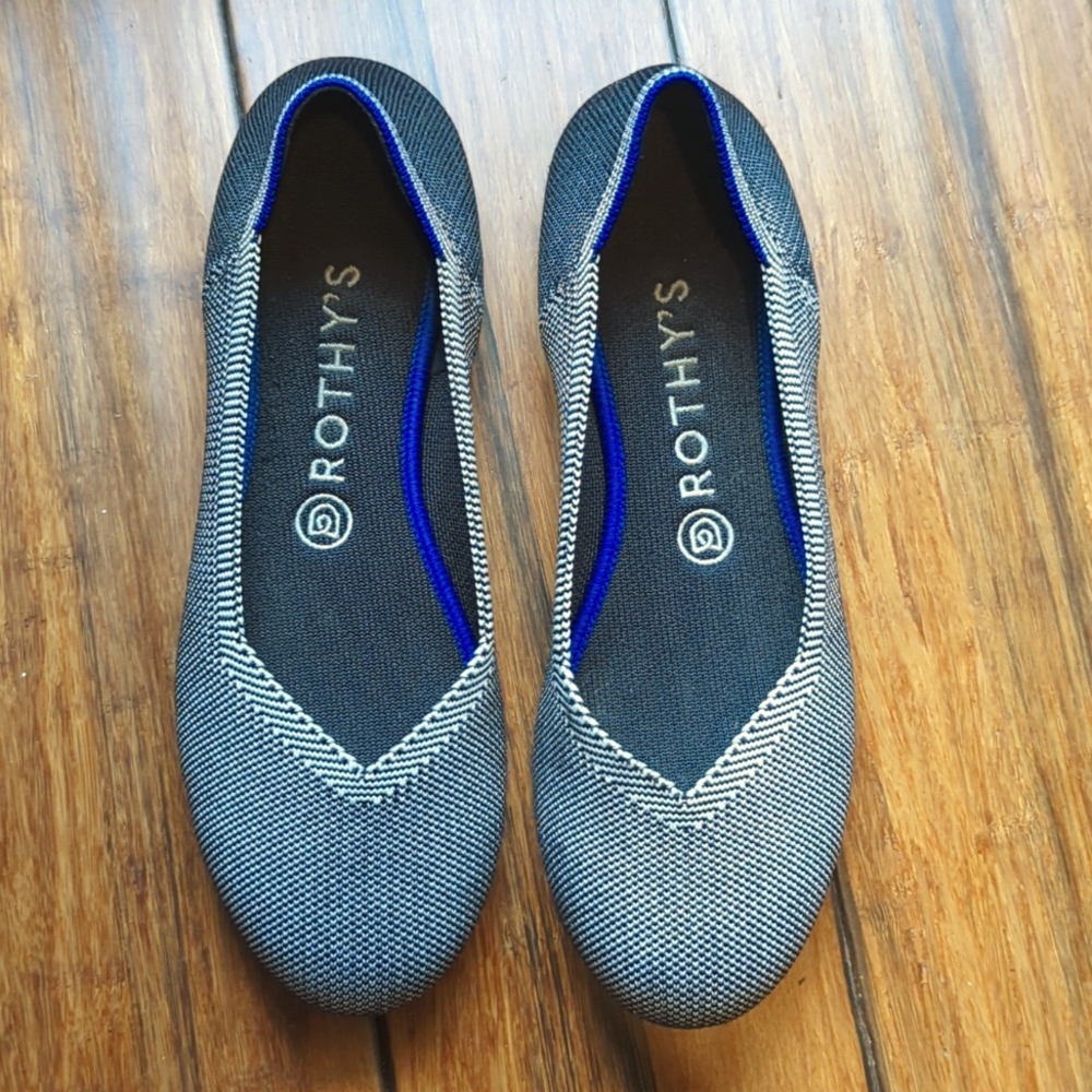 Rothy's | grey birdseye ballet flat